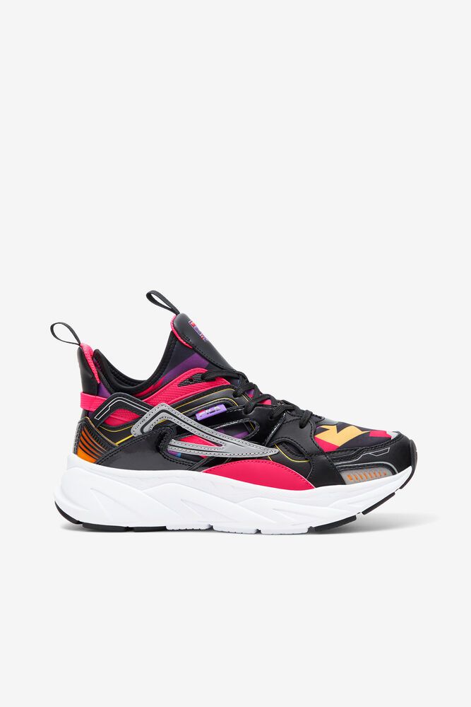 Fila Sneakers Hallasan '90s Womens Black/Pink - India CGW-476095